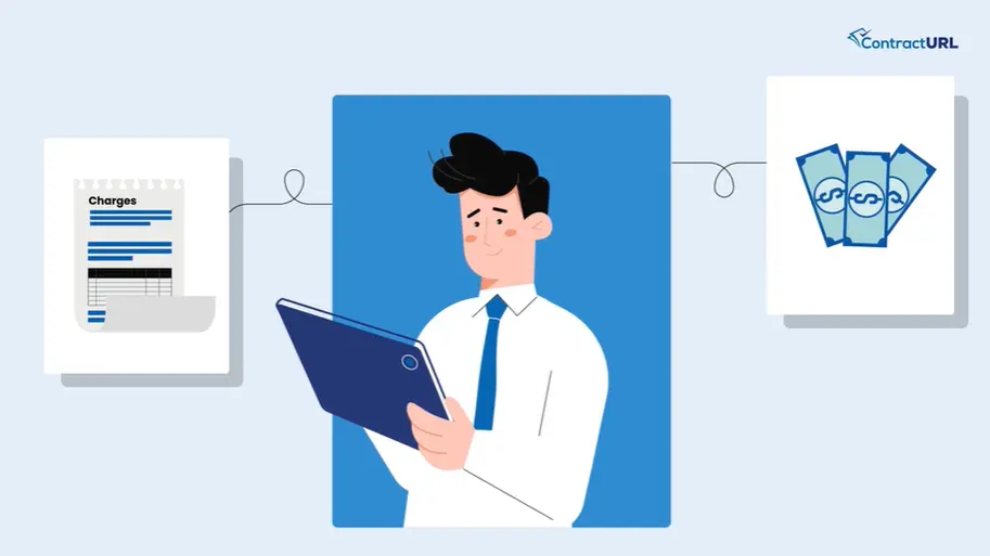 animated man looking at tablet